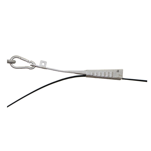 How to make a cold connector for a carrier s fiber optic cable 