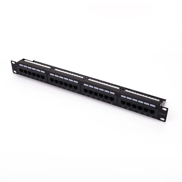 How many networks can an RJ45 patch panel accommodate 