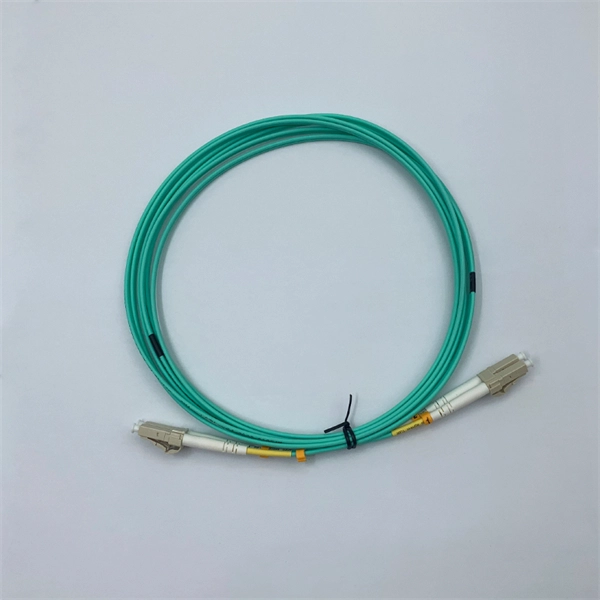 How to connect a fiber optic LC multimode dual-core cable 